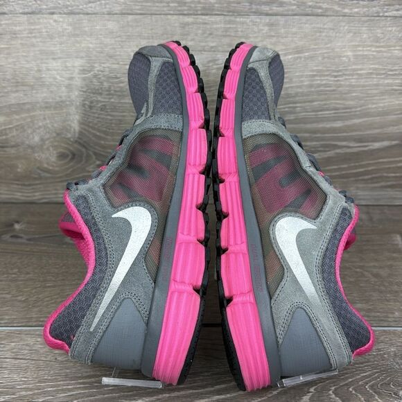 Nike Dual Fusion ST2 Women's Sz 9.5 Gray Pink Low Top Lace Up Running Sneakers - Picture 10 of 11